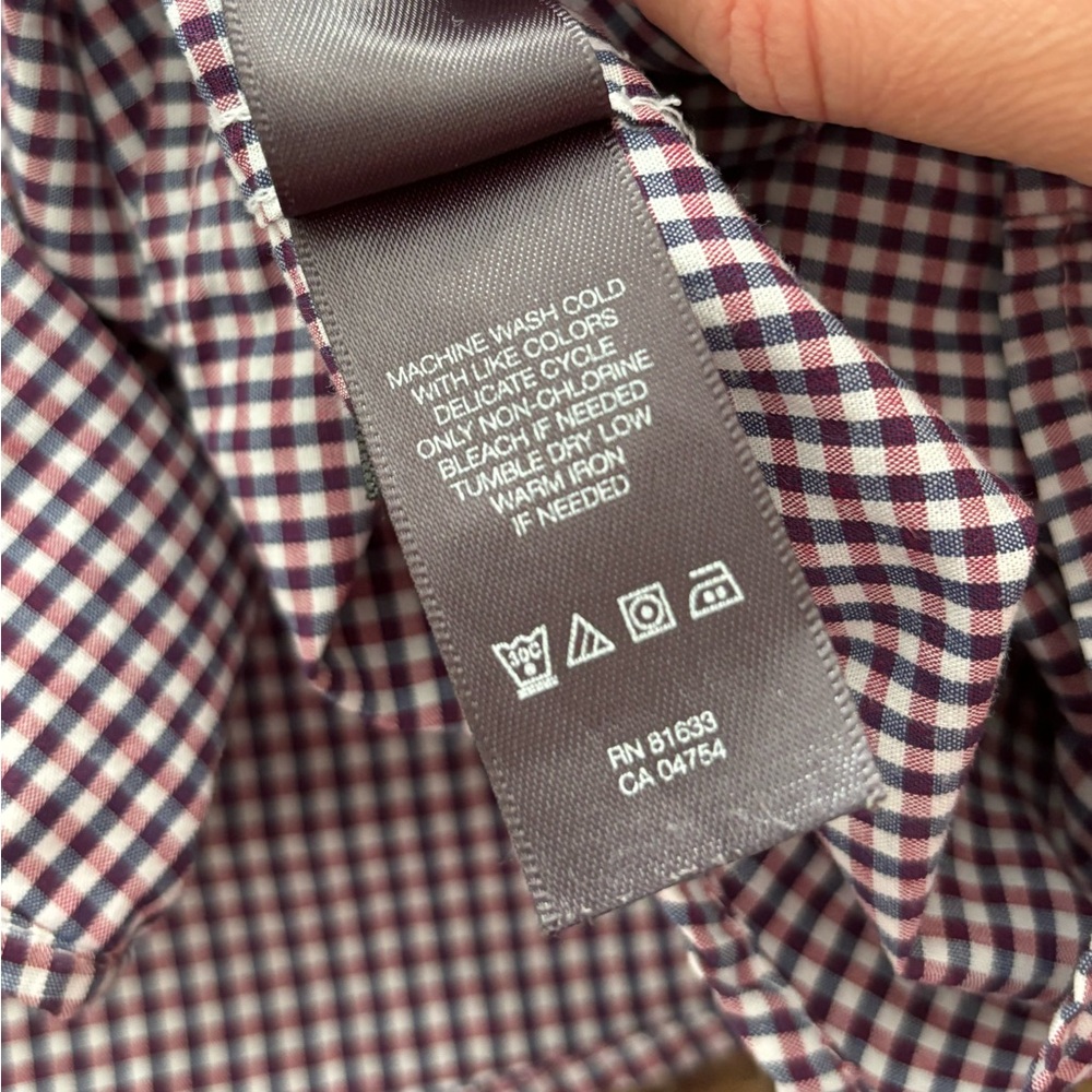 Kenneth Cole Reaction Men’s Button Down Shirt - size S - Picture 9 of 9